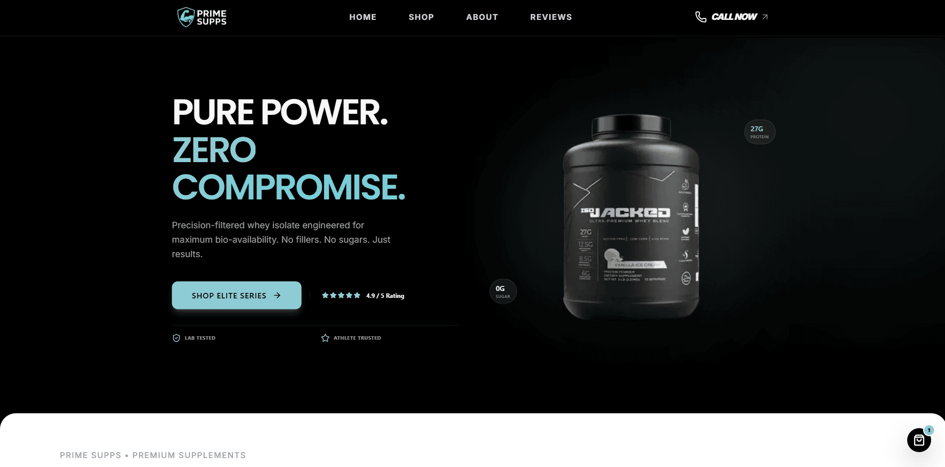 Prime Supps — Premium Supplements & Gym